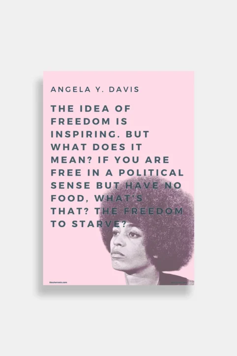 Rethinking Freedom: Angela Y. Davis - Poster