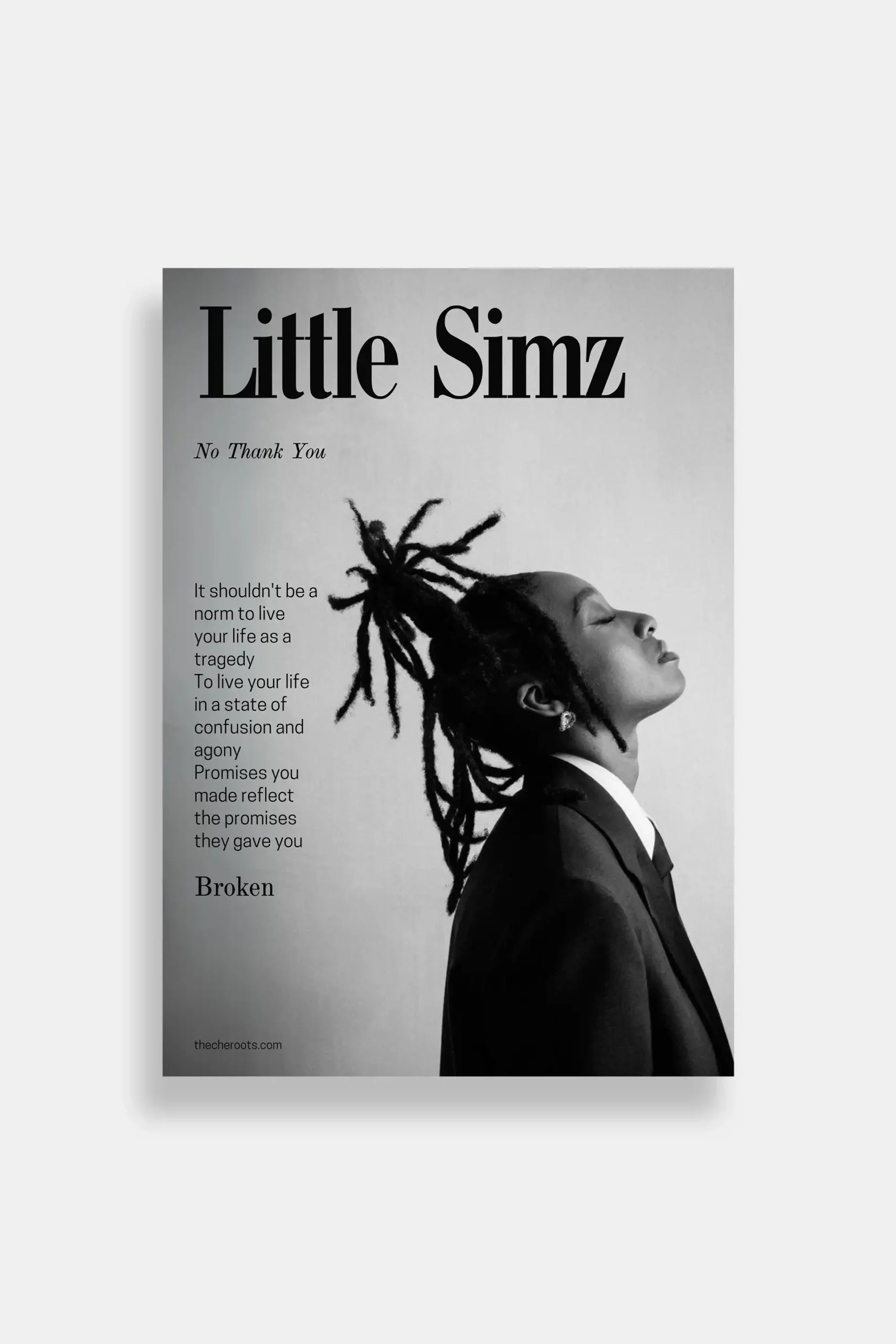 Strength & Resilience with Little Simz' - Poster