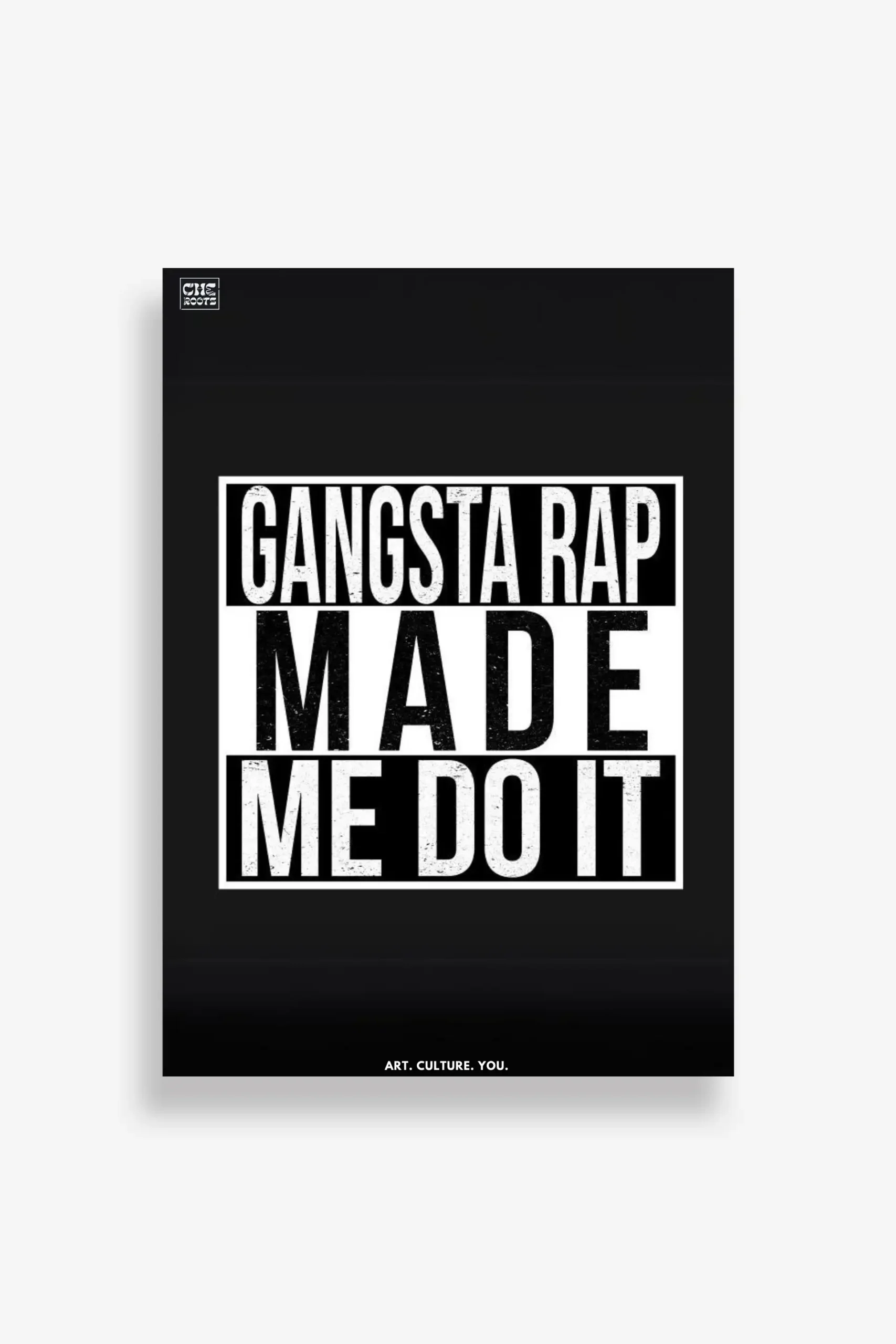 Gangsta Rap: A Cultural Impact | Poster